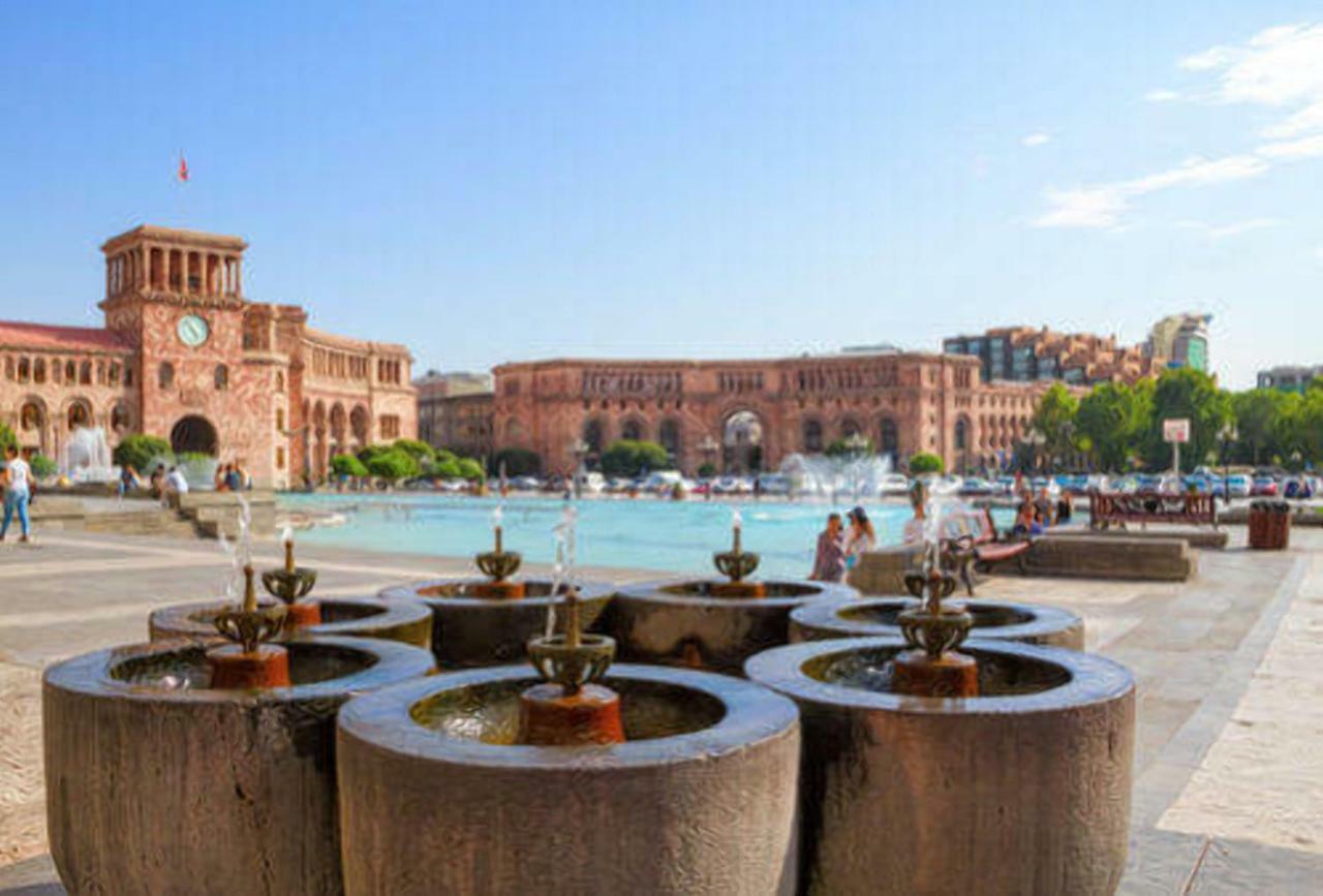 Luxury Apartment With Jacuzzi On Republic Square Yerevan Ngoại thất bức ảnh